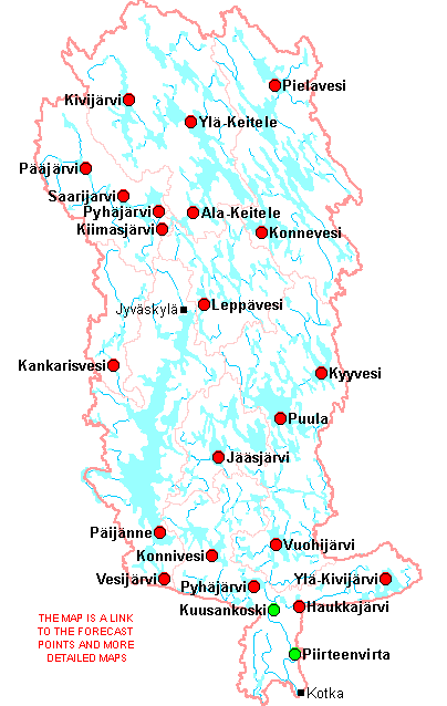 Kuusankoski carte Finlande